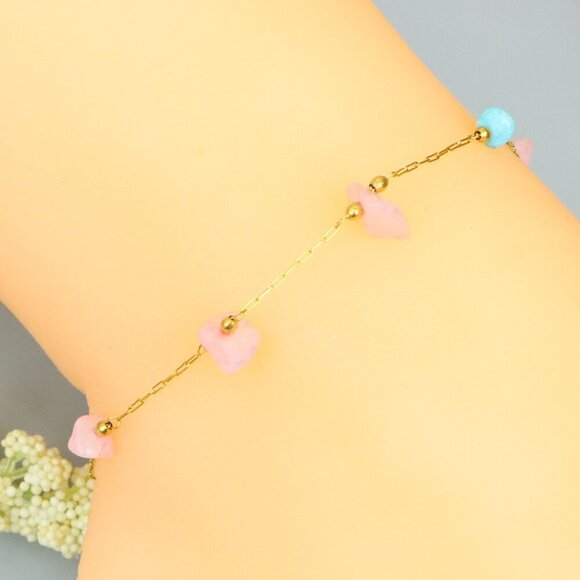 Handmade Anklet – A Stylish Choice for Women, Thoughtful Gift Idea, EVCH1004 - Picture 1 of 7